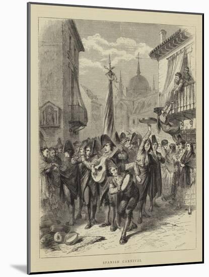 Spanish Carnival-Godefroy Durand-Mounted Giclee Print