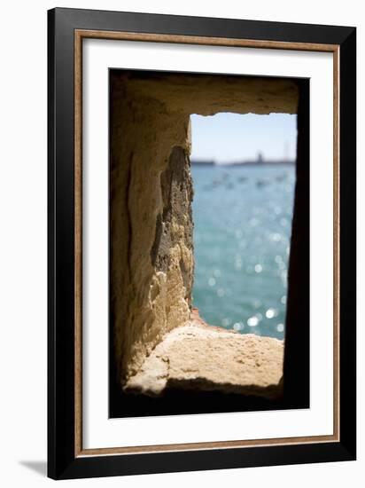 Spanish Castle Window-Felipe Rodriguez-Framed Photographic Print