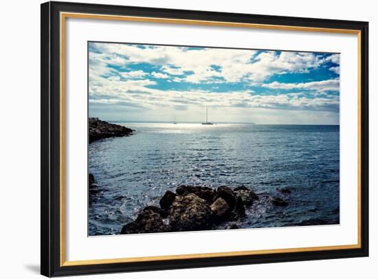 Spanish Coast II-Acosta-Framed Photo