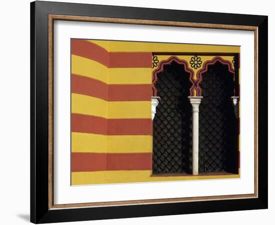 Spanish Colours and Moorish Influence Come Together in the Design of a Building in Seville-Andrew Watson-Framed Photographic Print