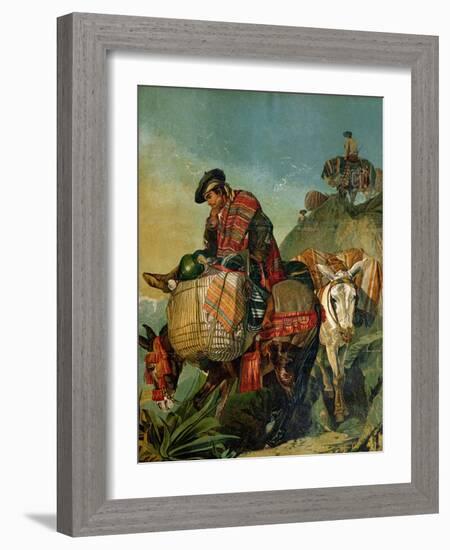 Spanish Contrabandista, 1861-Richard Ansdell-Framed Giclee Print