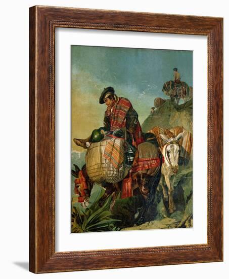 Spanish Contrabandista, 1861-Richard Ansdell-Framed Giclee Print