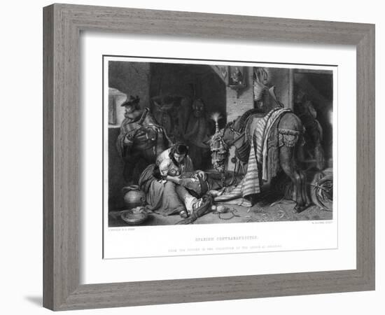 Spanish Contrabandistas, C1860S-W Ridgway-Framed Giclee Print