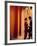 Spanish Couple Outside of Hotel Muncey, Tenerife, Canary Islands, Spain-Stuart Westmoreland-Framed Photographic Print