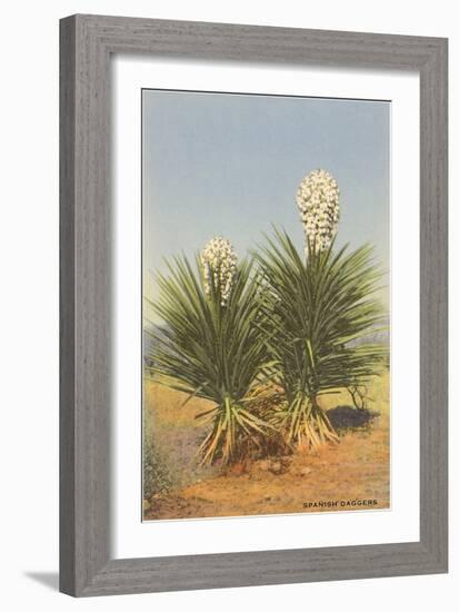 Spanish Daggers, Yuccas-null-Framed Premium Giclee Print