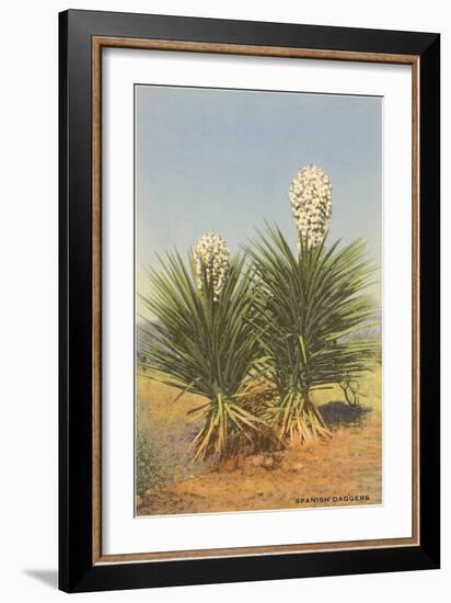 Spanish Daggers, Yuccas-null-Framed Premium Giclee Print