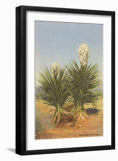 Spanish Daggers, Yuccas-null-Framed Premium Giclee Print