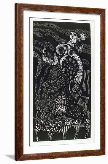 Spanish Dancer, Back-Manuel Izqueirdo-Framed Limited Edition