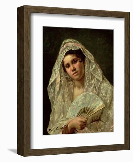 Spanish Dancer-Mary Cassatt-Framed Giclee Print