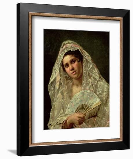 Spanish Dancer-Mary Cassatt-Framed Giclee Print