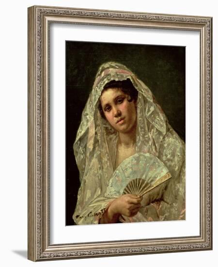 Spanish Dancer-Mary Cassatt-Framed Giclee Print