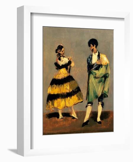 Spanish Dancers, 1879-Edouard Manet-Framed Giclee Print