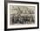 Spanish Deputation Passing Through the Lungh' Arno-null-Framed Giclee Print