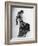 Spanish Flamenco Dancer Carmen Amaya Performing-Gjon Mili-Framed Premium Photographic Print