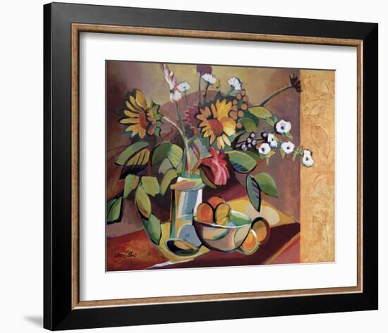 Spanish Floral-Warren Cullar-Framed Art Print