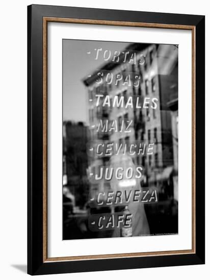 Spanish Food Manhattan NYC-null-Framed Photo