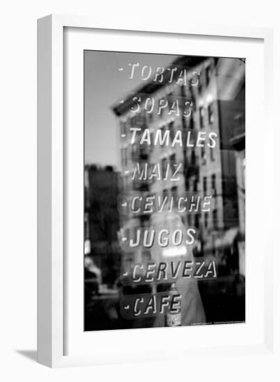 Spanish Food Manhattan NYC-null-Framed Photo