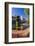 Spanish fountain at the Santa Barbara Mission, Santa Barbara, California, USA-Russ Bishop-Framed Photographic Print