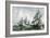 Spanish Galleons and Vessels (17th C)-null-Framed Art Print