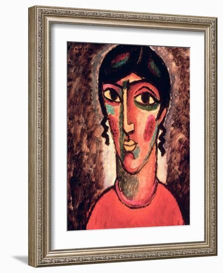 Spanish Girl, 1913-Alexej Von Jawlensky-Framed Giclee Print