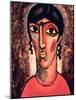 Spanish Girl, 1913-Alexej Von Jawlensky-Mounted Giclee Print