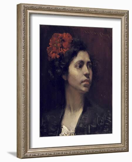 Spanish Girl-William Merritt Chase-Framed Giclee Print