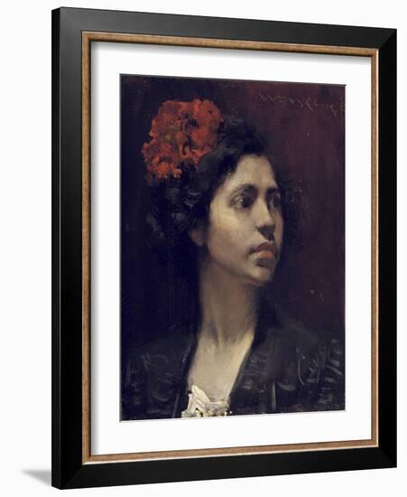 Spanish Girl-William Merritt Chase-Framed Giclee Print