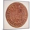 Spanish Gold Doubloon, Looted by Pirates, 1714-null-Mounted Giclee Print