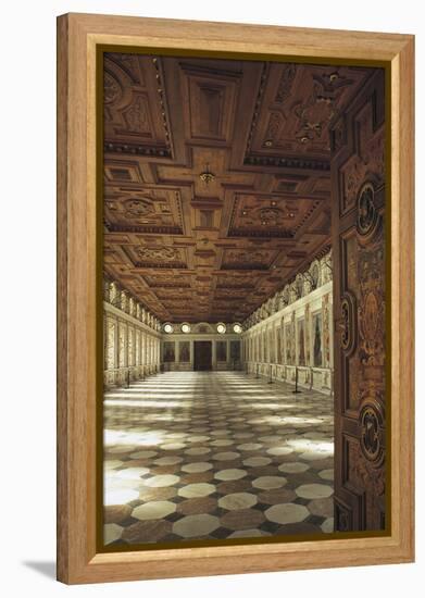 Spanish Hall, Ambras Castle, Innsbruck, Austria-null-Framed Premier Image Canvas