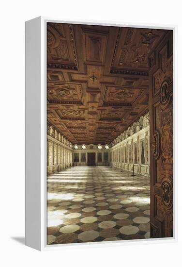 Spanish Hall, Ambras Castle, Innsbruck, Austria-null-Framed Premier Image Canvas