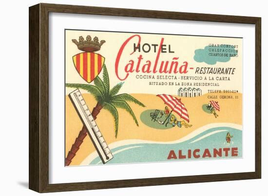 Spanish Hotel-null-Framed Premium Giclee Print