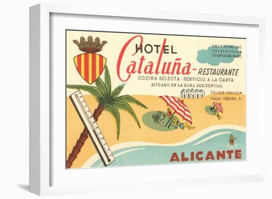 Spanish Hotel-null-Framed Premium Giclee Print