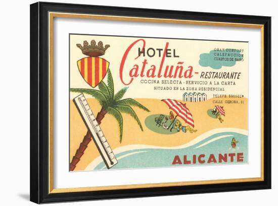Spanish Hotel-null-Framed Art Print