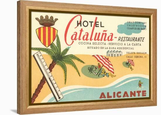Spanish Hotel-null-Framed Stretched Canvas