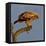 Spanish imperial eagle on a branch, looking down, Spain-Loic Poidevin-Framed Premier Image Canvas