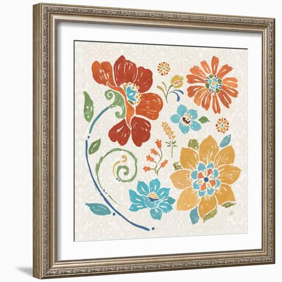 Spanish Impressions III-Daphne Brissonnet-Framed Art Print