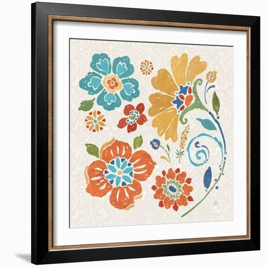 Spanish Impressions IV-Daphne Brissonnet-Framed Art Print