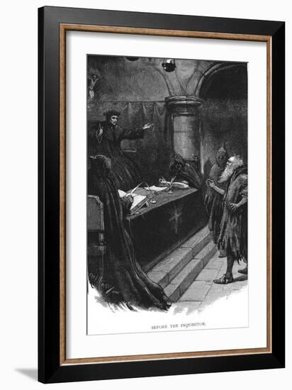 Spanish Jew before Grand Inquisitor, 1891-Paul Hardy-Framed Giclee Print