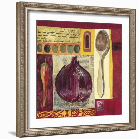 Spanish Kitchen I-Liz Myhill-Framed Giclee Print