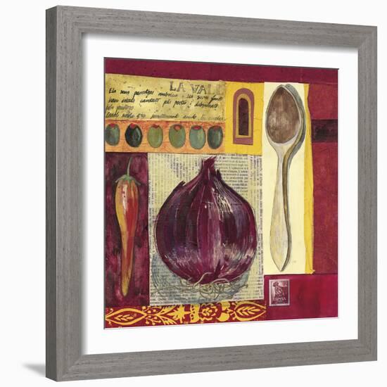 Spanish Kitchen I-Liz Myhill-Framed Giclee Print