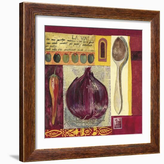 Spanish Kitchen I-Liz Myhill-Framed Giclee Print