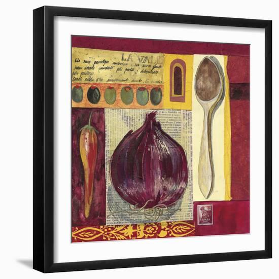 Spanish Kitchen I-Liz Myhill-Framed Giclee Print