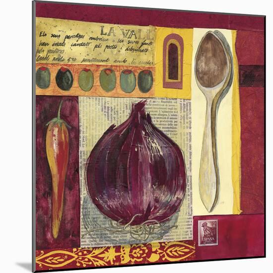 Spanish Kitchen I-Liz Myhill-Mounted Giclee Print