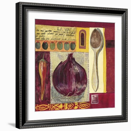 Spanish Kitchen I-Liz Myhill-Framed Giclee Print