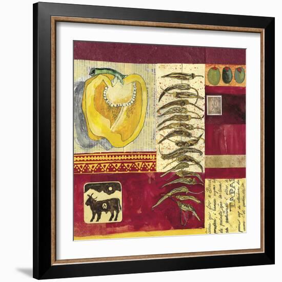 Spanish Kitchen III-Liz Myhill-Framed Giclee Print