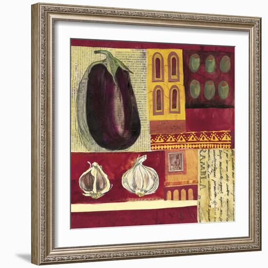 Spanish Kitchen IV-Liz Myhill-Framed Giclee Print