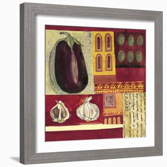 Spanish Kitchen IV-Liz Myhill-Framed Giclee Print