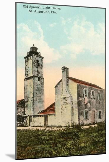 Spanish Lighthouse, St. Augustine, Florida-null-Mounted Art Print