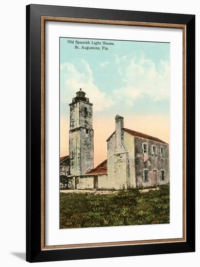 Spanish Lighthouse, St. Augustine, Florida-null-Framed Premium Giclee Print