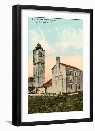 Spanish Lighthouse, St. Augustine, Florida-null-Framed Premium Giclee Print